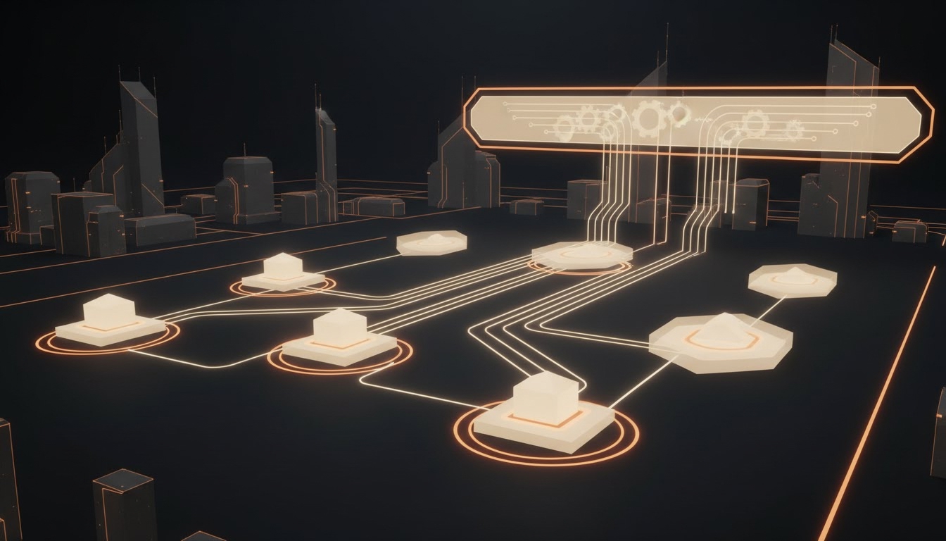 Editorial illustration for “Building Operational Capacity: The Business Case for Managed AI Agents”
