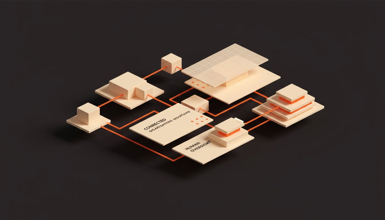 Editorial illustration for “Building Trust in AI Agents: A Governance Framework for Operations”