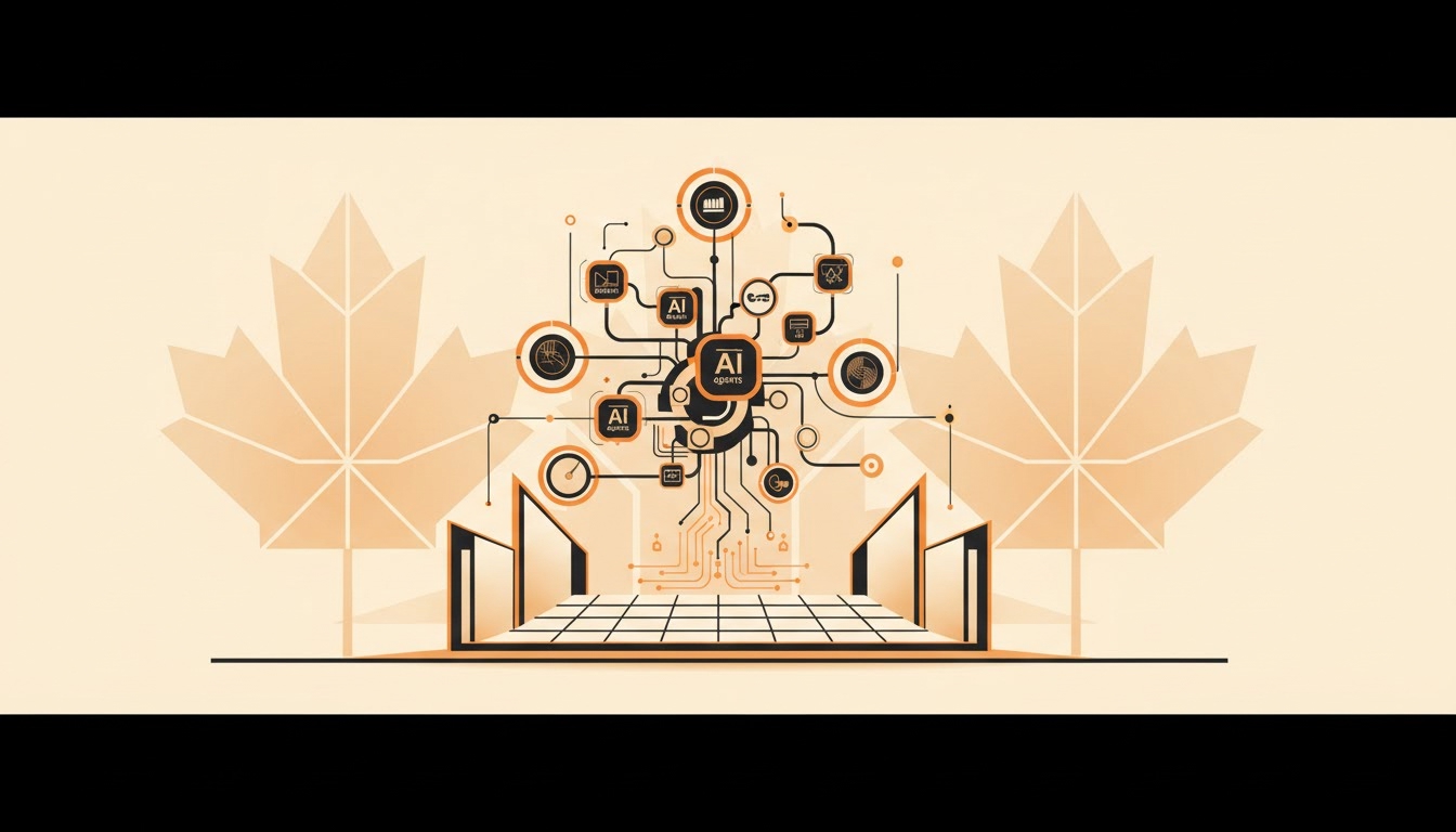 Editorial illustration for “Calibrating AI Agent Oversight: A Canadian Framework for Operational Trust”