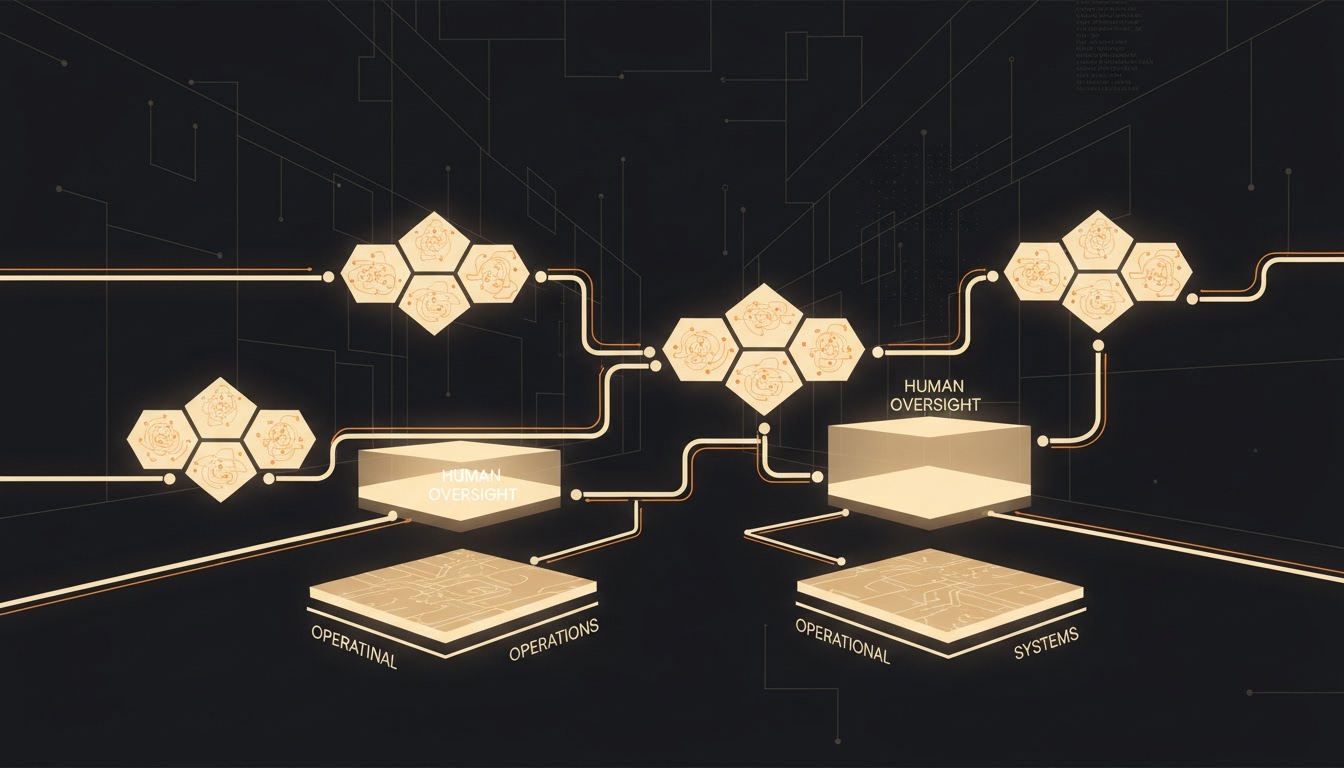 Editorial illustration for “Deploying AI Agents: A Pragmatic Checklist for Operational Leaders”