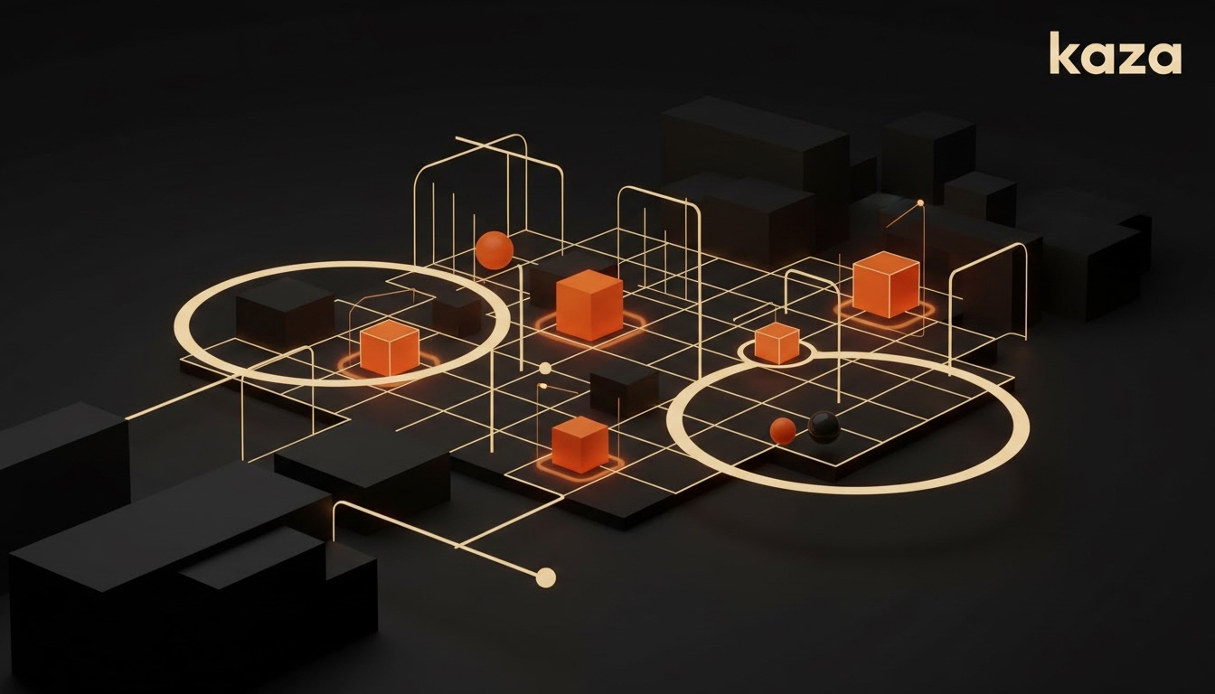 Illustration éditoriale pour « Évaluer le Coût de l'Inertie Opérationnelle : Une Grille d'Analyse pour l'Automatisation »