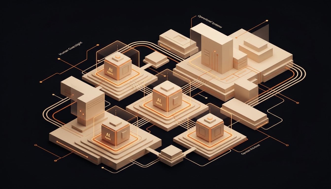 Editorial illustration for “Governing AI Agents: A Pre-Deployment Checklist for Trustworthy Operations”