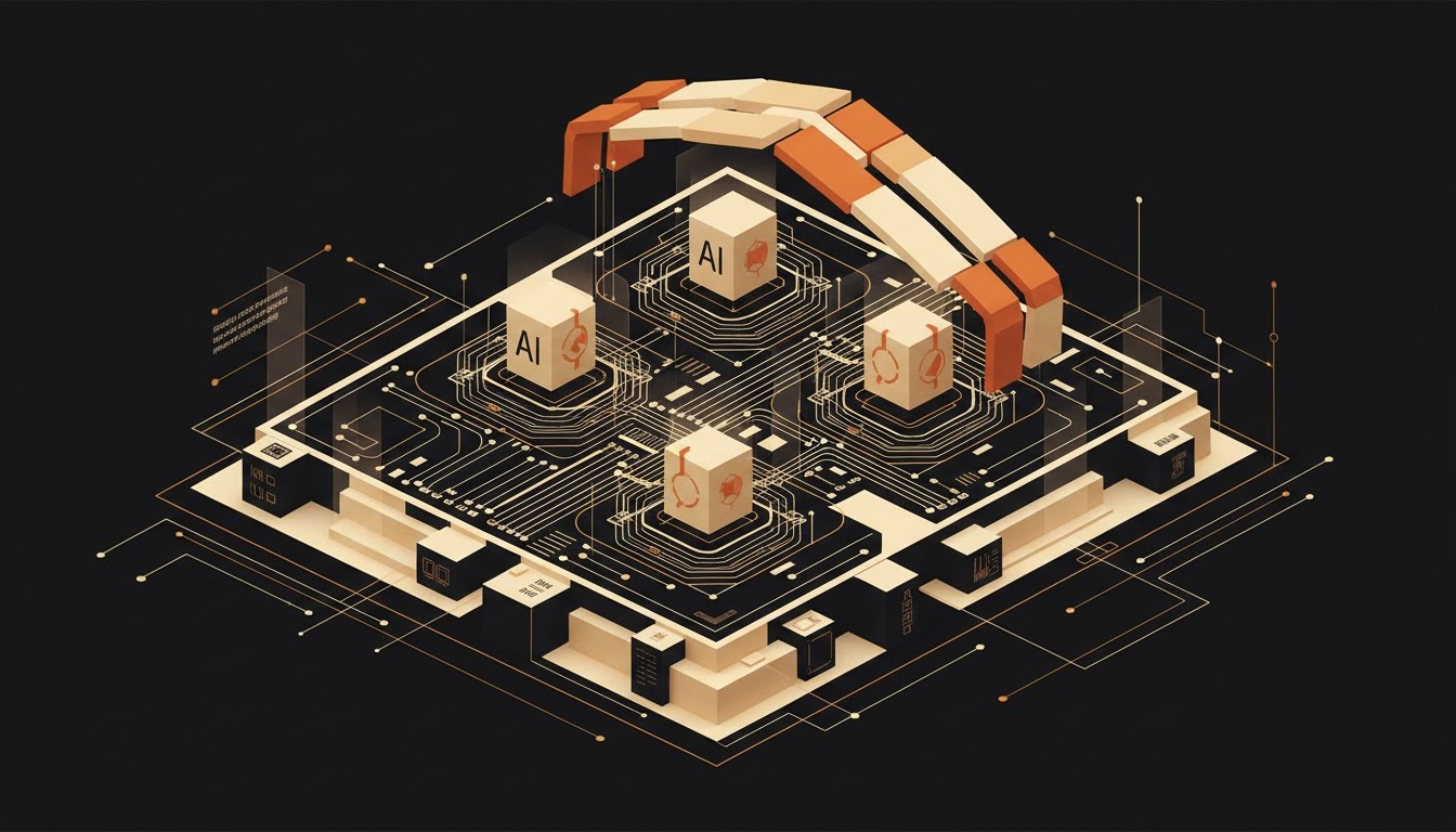 Illustration éditoriale pour « Le Coût Caché de la Non-Automatisation: Évaluer l'Impact Réel sur Vos Opérations »