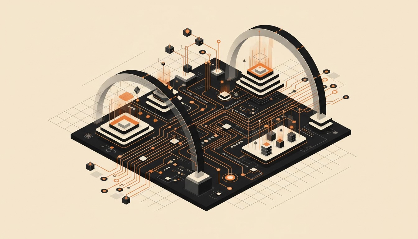 Illustration éditoriale pour « Le Coût Réel de l'Inaction : Quantifier les Manques à Gagner de la Non-Automatisation »
