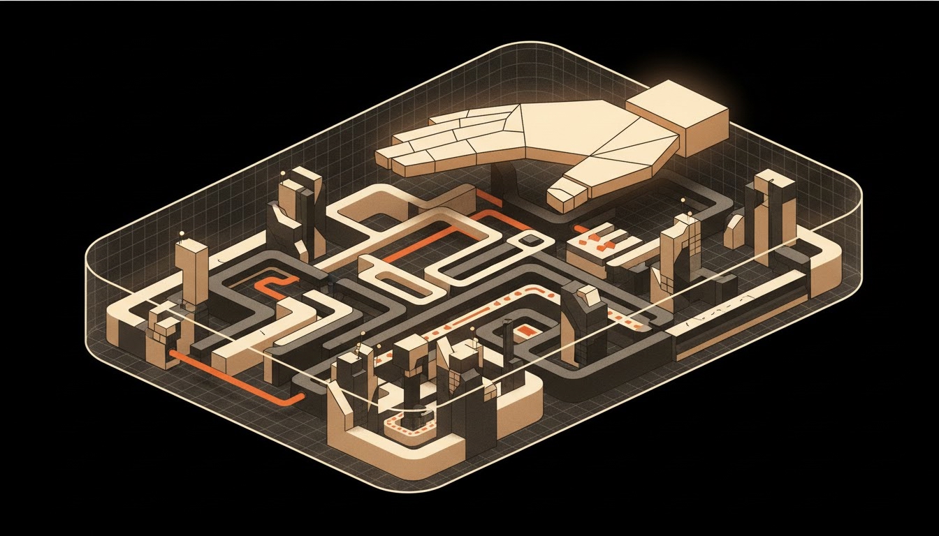 Editorial illustration for “The Hidden Costs of Manual Workflows: A Decision Guide for Automation”